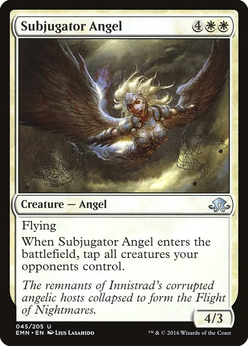 Subjugator Angel · Eldritch Moon 45/208