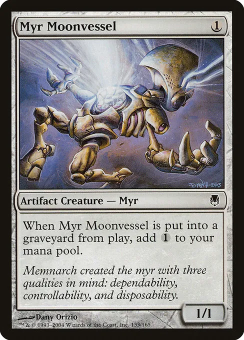 Myr Moonvessel · Darksteel 133/165