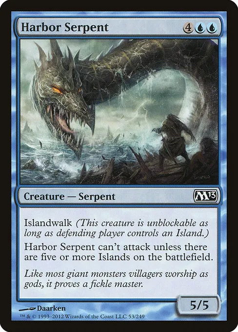 Harbor Serpent · Magic 2013 53/249