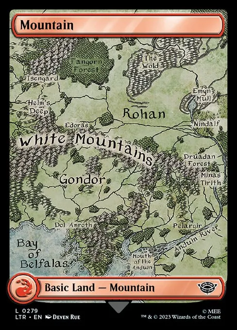 Mountain · The Lord of the Rings: Tales of Middle-earth 279/856