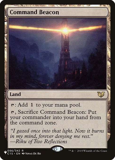 Command Beacon · The List C15-56/5050