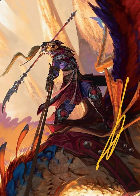 Dragonback Lancer // Dragonback Lancer · Tarkir: Dragonstorm Art Series 3/54