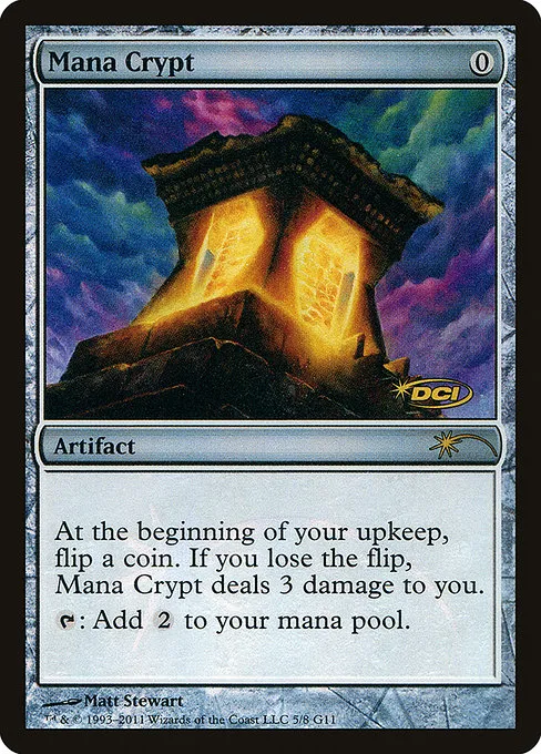 Mana Crypt · Judge Gift Cards 2011 5/8