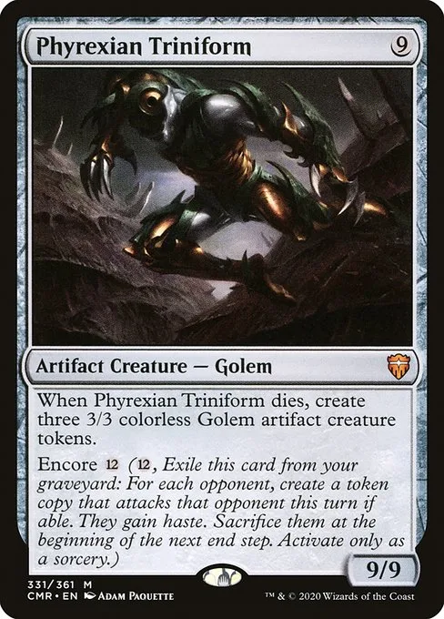 Phyrexian Triniform · Commander Legends 331/718