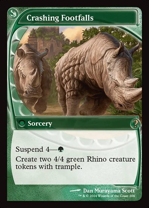 Crashing Footfalls · Mystery Booster 2 204/385