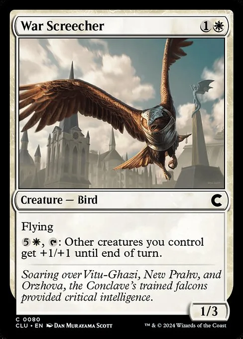 War Screecher · Ravnica: Clue Edition 80/284