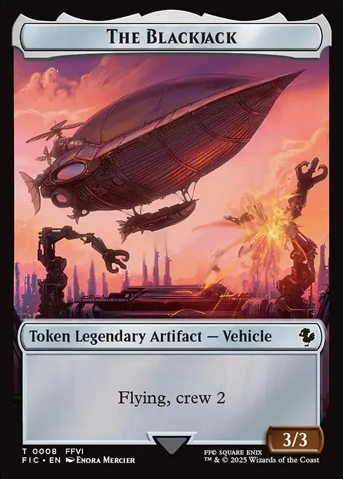 The Blackjack · Final Fantasy Commander Tokens 8/11