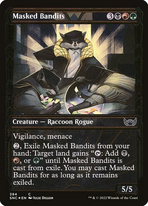 Masked Bandits · Streets of New Capenna 384/513