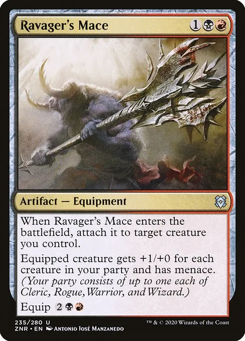 Ravager's Mace · Zendikar Rising 235/407