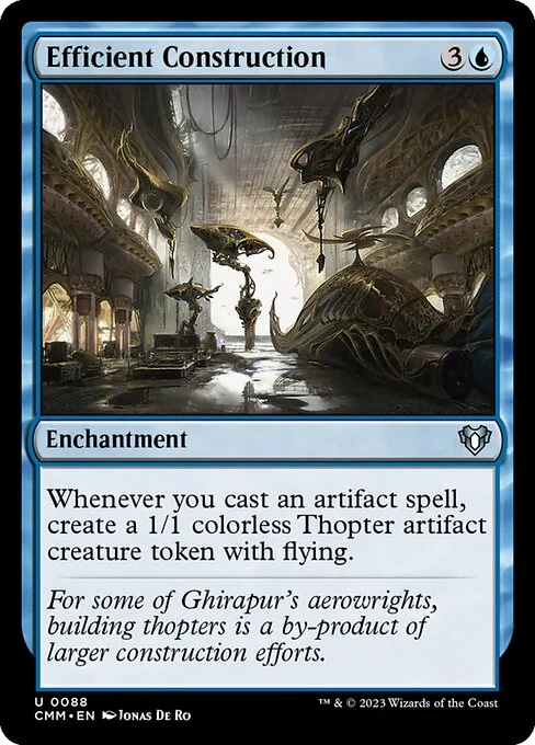 Efficient Construction · Commander Masters 88/1067