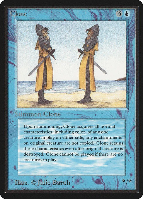 Clone · Limited Edition Beta 52/302