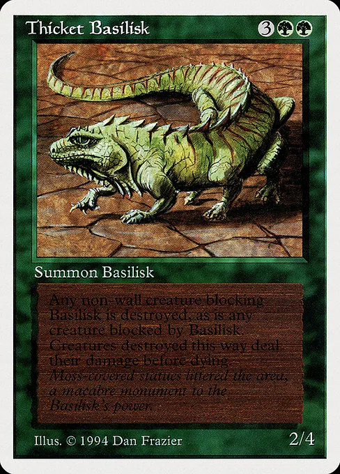Thicket Basilisk · Summer Magic / Edgar 218/306