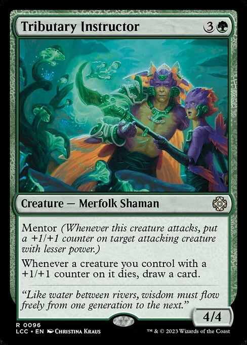 Tributary Instructor · The Lost Caverns of Ixalan Commander 96/370