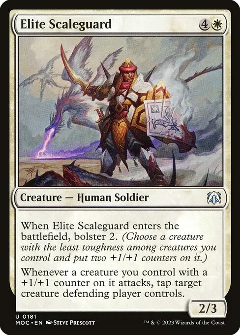 Elite Scaleguard · March of the Machine Commander 181/450