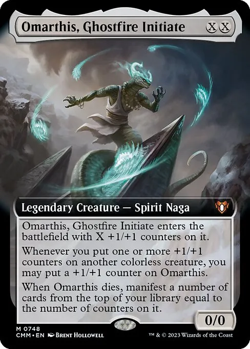 Omarthis, Ghostfire Initiate · Commander Masters 748/1067