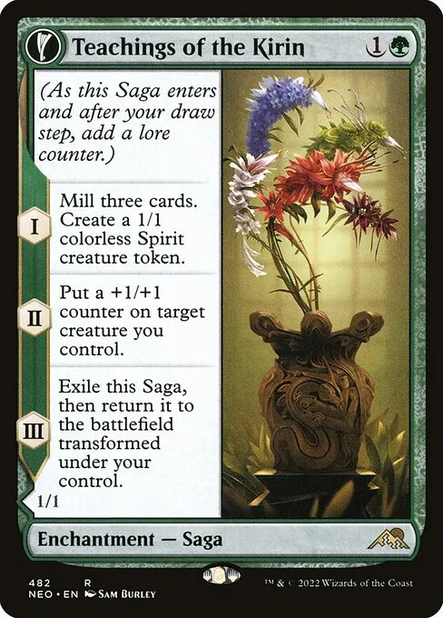 Teachings of the Kirin // Kirin-Touched Orochi · Kamigawa: Neon Dynasty 482/531