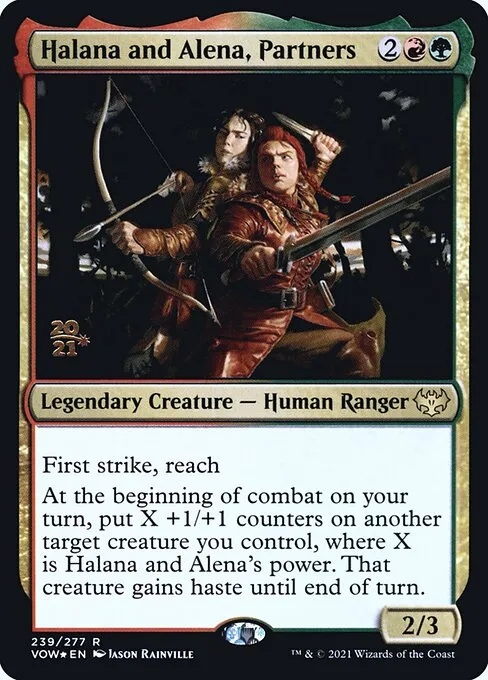 Halana and Alena, Partners · Innistrad: Crimson Vow Promos 239s/121
