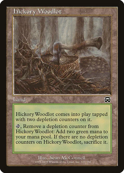 Hickory Woodlot · Mercadian Masques 319/350