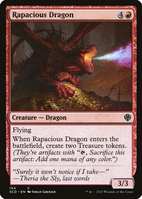 Rapacious Dragon · Starter Commander Decks 154/352