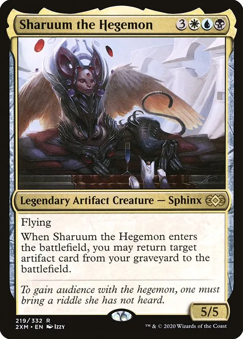 Sharuum the Hegemon · Double Masters 219/384