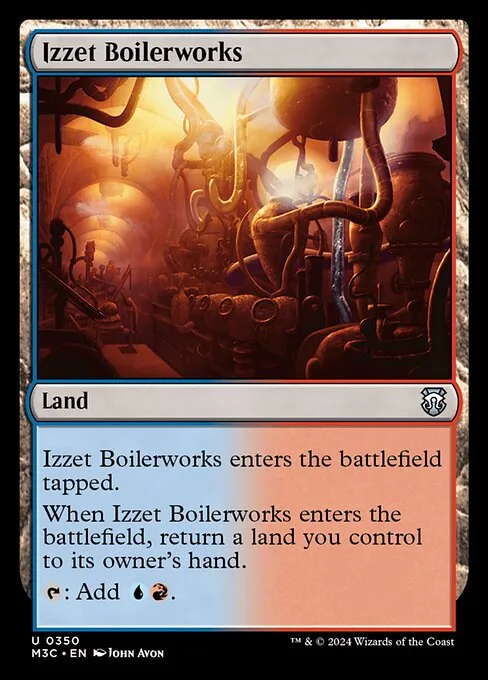 Izzet Boilerworks · Modern Horizons 3 Commander 350/398