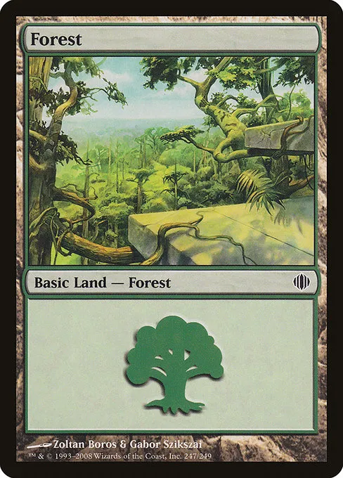 Forest · Shards of Alara 247/250
