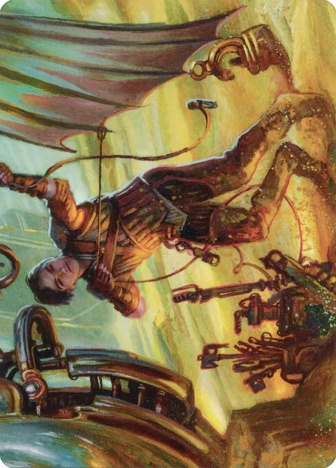 Mishra, Excavation Prodigy // Mishra, Excavation Prodigy · The Brothers' War Art Series 36/81