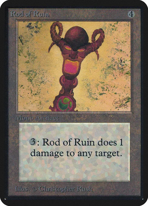 Rod of Ruin · Limited Edition Alpha 268/295