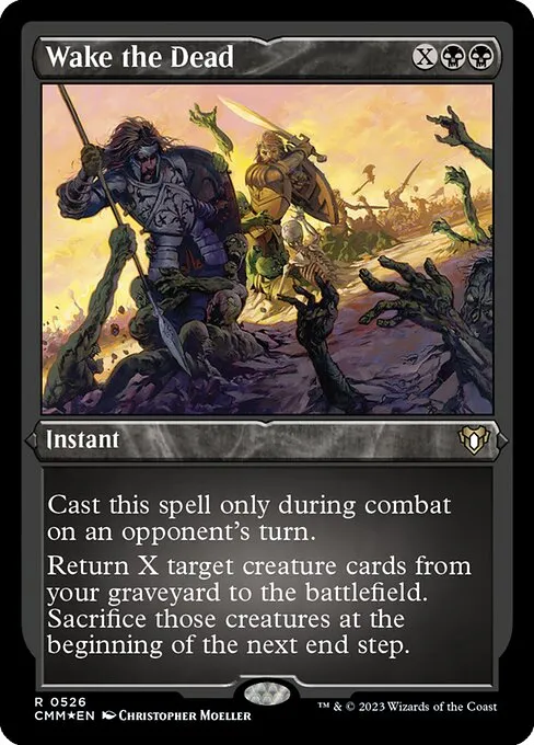 Wake the Dead · Commander Masters 526/1067