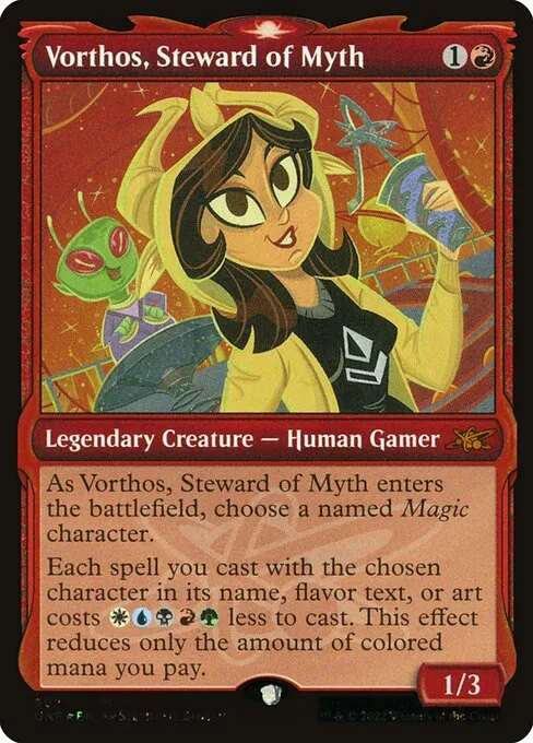 Vorthos, Steward of Myth · Unfinity 502/639