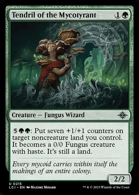 Tendril of the Mycotyrant · The Lost Caverns of Ixalan 215/416