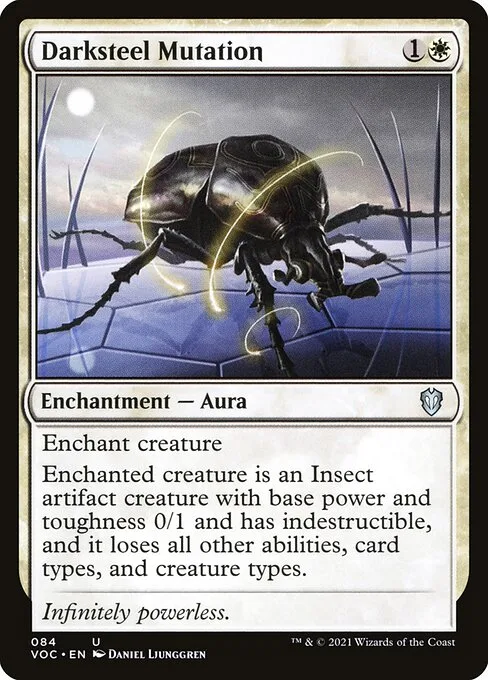 Darksteel Mutation · Crimson Vow Commander 84/188