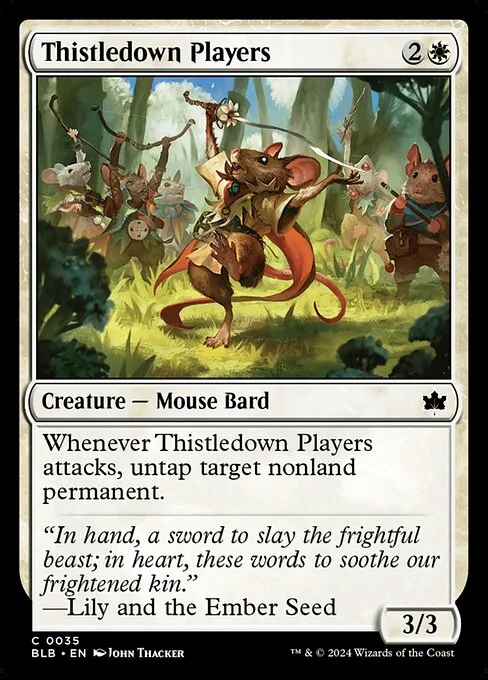 Thistledown Players · Bloomburrow 35/398