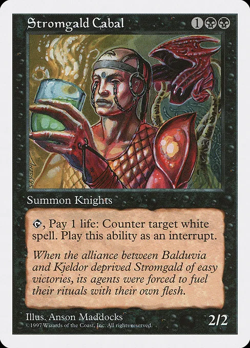 Stromgald Cabal · Fifth Edition 195/460