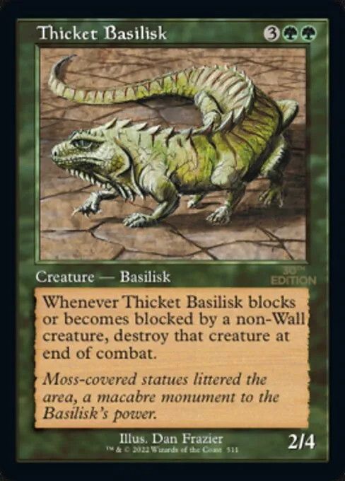 Thicket Basilisk · 30th Anniversary Edition 511/594