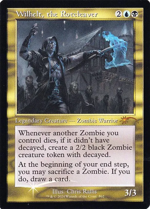 Wilhelt, the Rotcleaver · Secret Lair Drop 862/2547