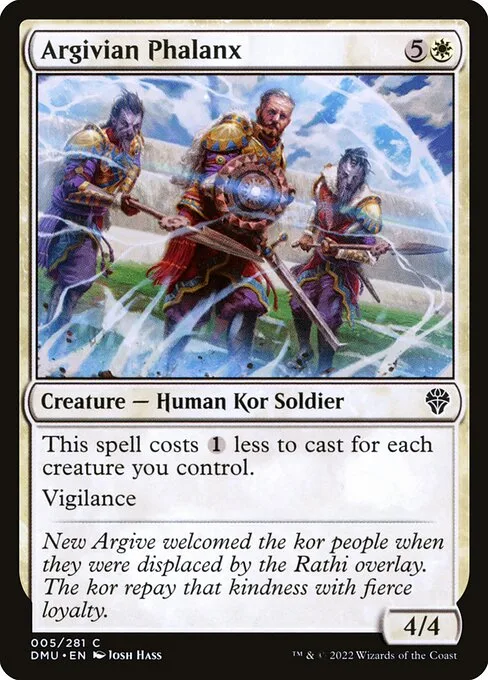 Argivian Phalanx · Dominaria United 5/453
