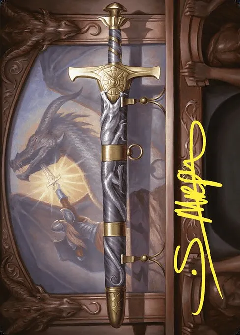 Ancestral Blade // Ancestral Blade · Commander Masters Art Series 1/81