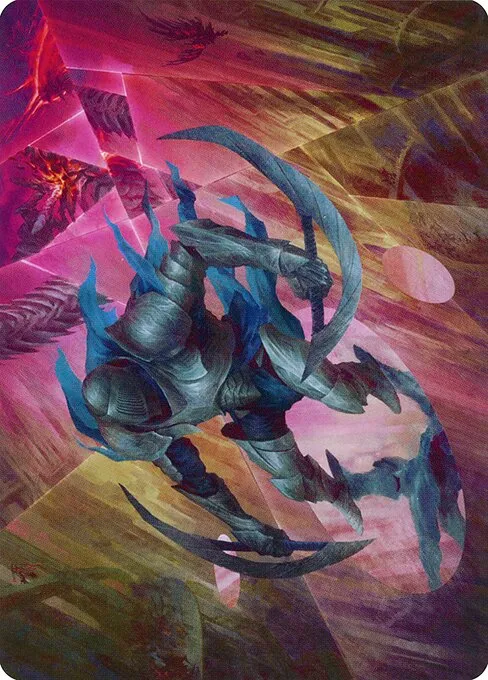 Xerex Strobe-Knight // Xerex Strobe-Knight · March of the Machine Art Series 20/81