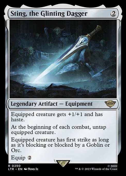 Sting, the Glinting Dagger · The Lord of the Rings: Tales of Middle-earth 250/856
