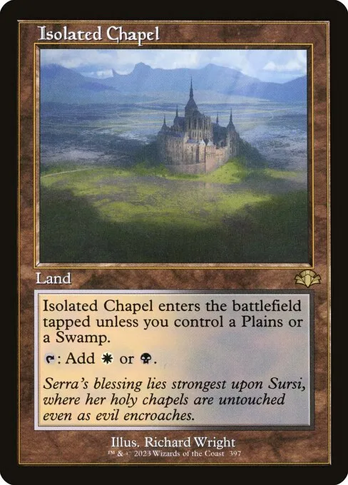 Isolated Chapel · Dominaria Remastered 397/457