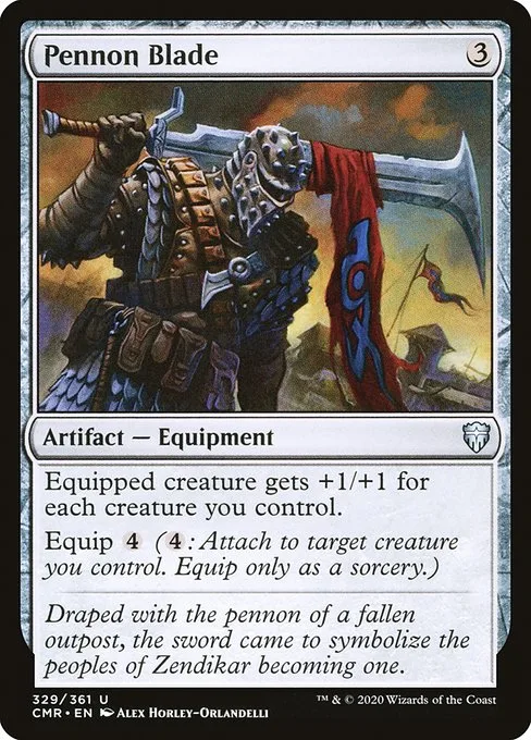 Pennon Blade · Commander Legends 329/718