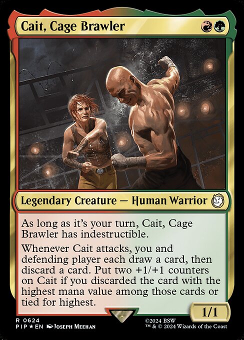 Cait, Cage Brawler · Fallout 624/1068