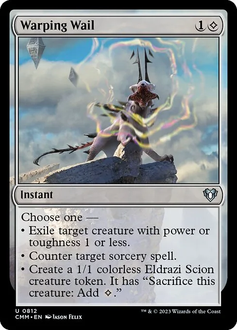 Warping Wail · Commander Masters 812/1067