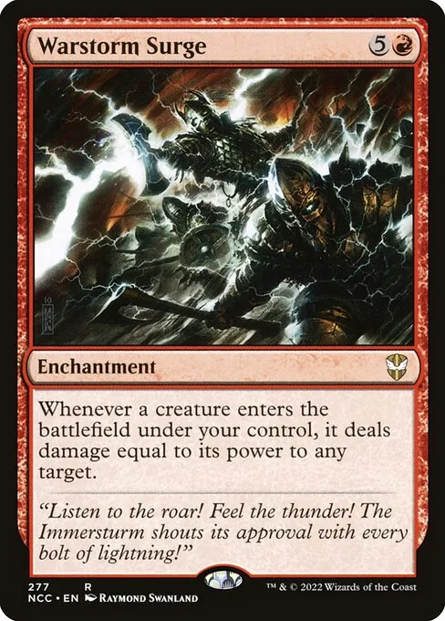 Warstorm Surge · New Capenna Commander 277/447