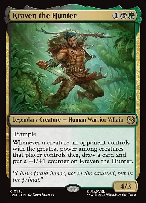 Kraven the Hunter · Marvel's Spider-Man 133/286