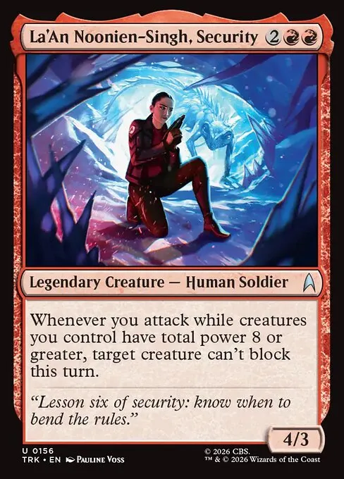 La'An Noonien-Singh, Security · Star Trek 156