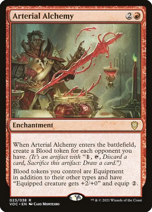 Arterial Alchemy · Crimson Vow Commander 23/188