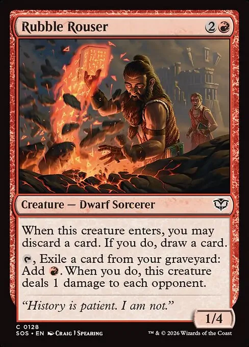 Rubble Rouser · Secrets of Strixhaven 128/368
