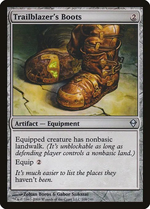 Trailblazer's Boots · Zendikar 208/269